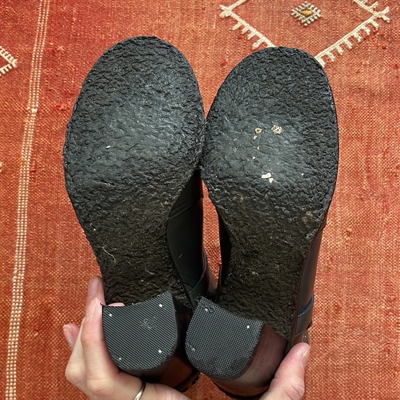 Chanel 2014 charcoal ankle boots - Picture 9 of 13